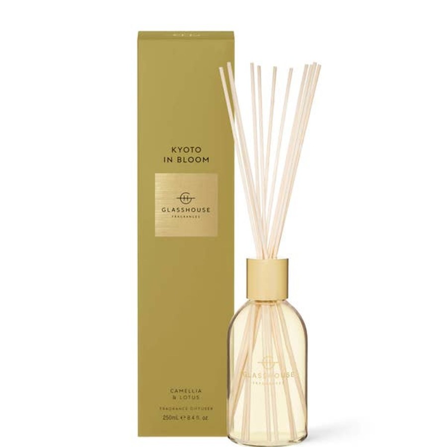 Fragrance Glasshouse Fragrances Diffusers & Oils | Glasshouse Fragrances Kyoto In Bloom Diffuser 250Ml