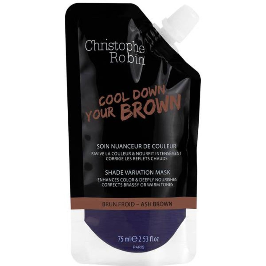 Haircare Christophe Robin | Christophe Robin Shade Variation Mask - Ash Brown Pocket 75Ml