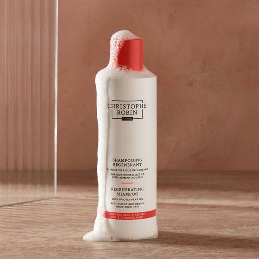 Haircare Christophe Robin | Christophe Robin Regenerating Shampoo With Prickly Pear Oil 250Ml