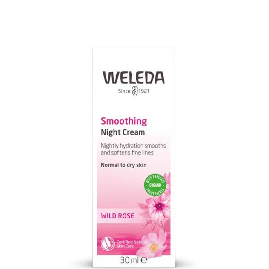 Skincare Weleda | Weleda Smoothing Night Cream - Wild Rose 30Ml