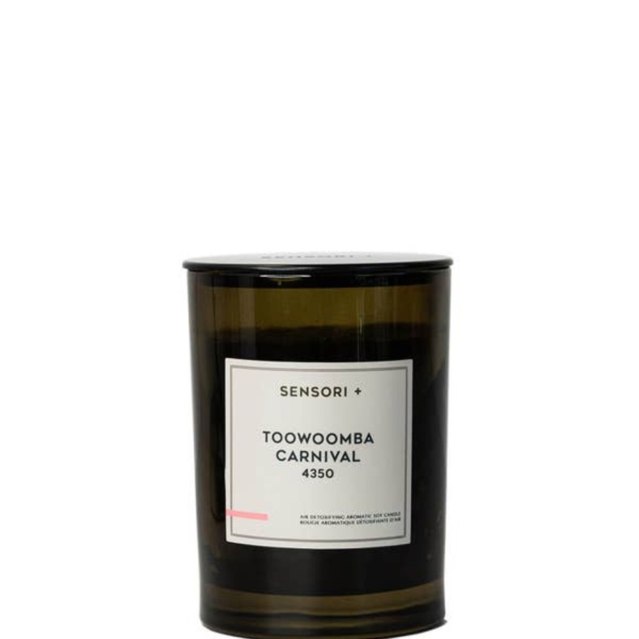 Fragrance SENSORI+ Scented Candles | Sensori+ Air Detoxifying Aromatic Toowoomba Carnival Soy Candle 260G