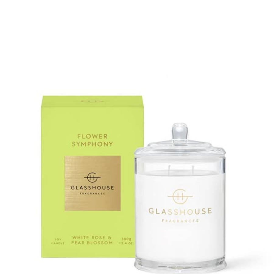 Fragrance Glasshouse Fragrances Scented Candles | Glasshouse Fragrances Flower Symphony Candle 380G