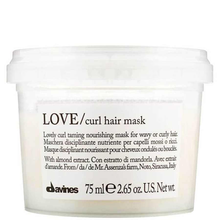 Haircare Davines | Davines Love Curl Hair Mask 75Ml