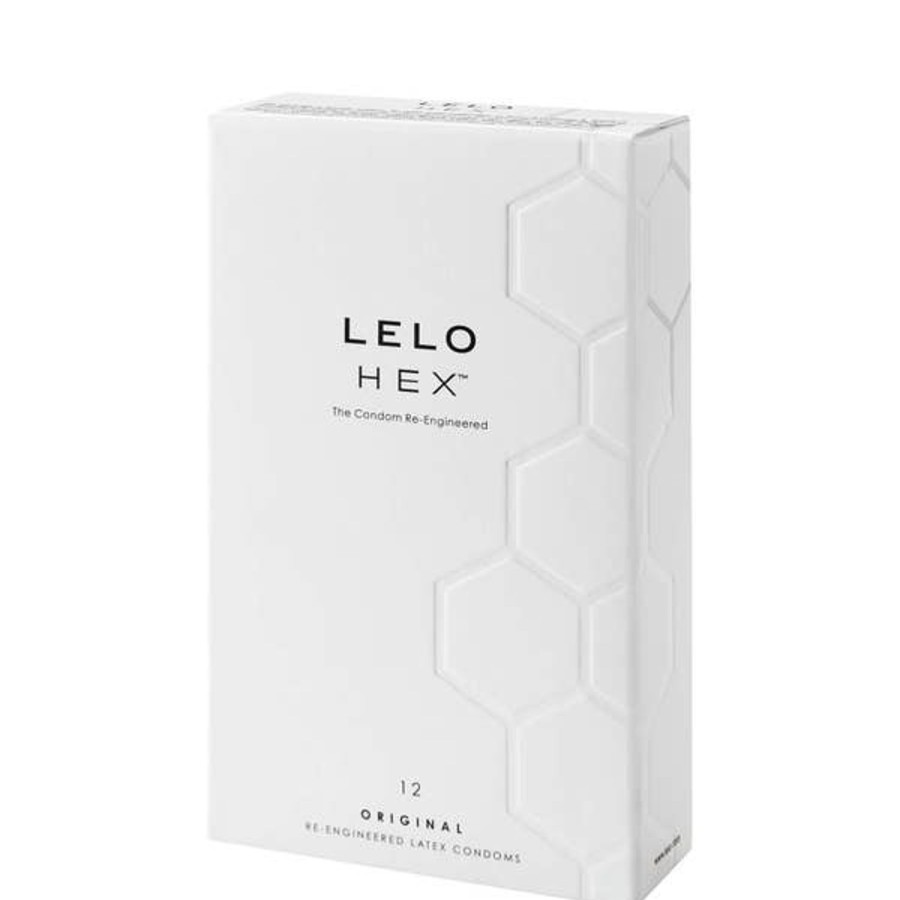 Personal Care LELO | Lelo Hex Condoms Original (12 Pack)