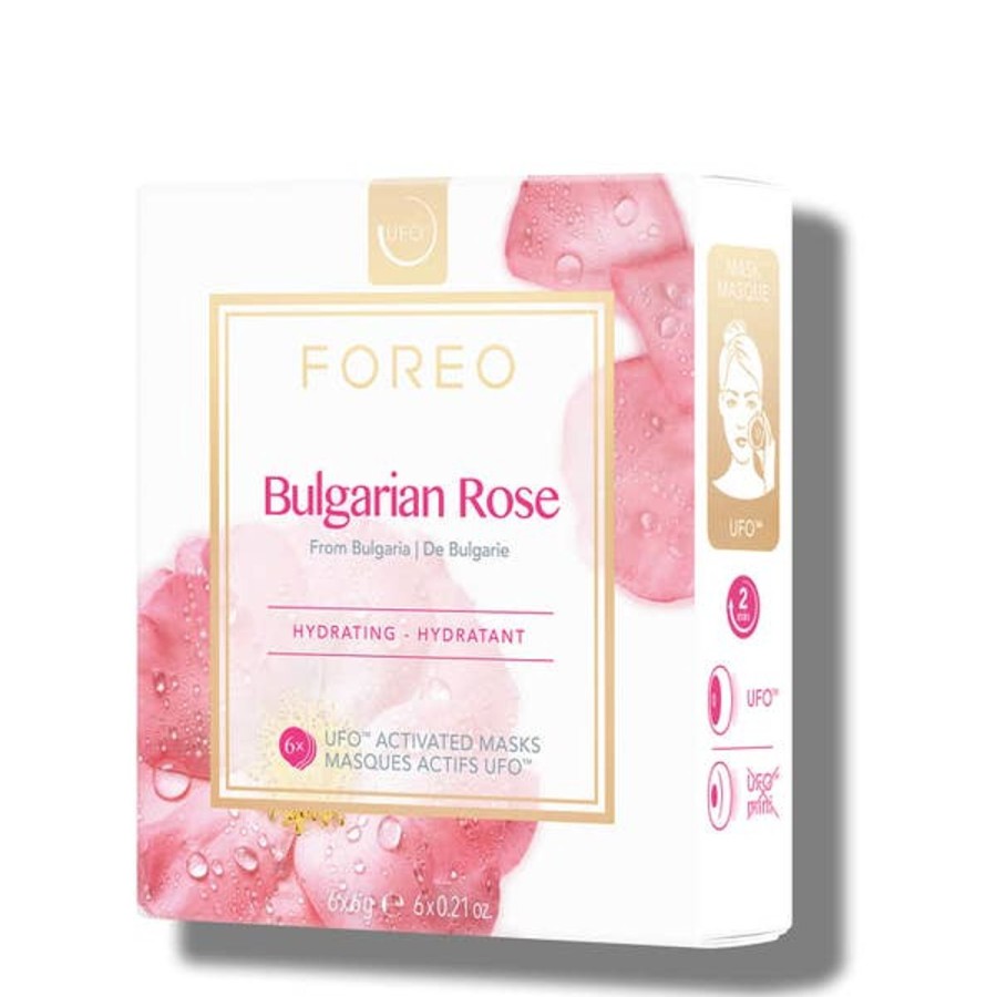 Skincare FOREO | Foreo Bulgarian Rose Ufo Moisture-Boosting Face Mask (6 Pack)