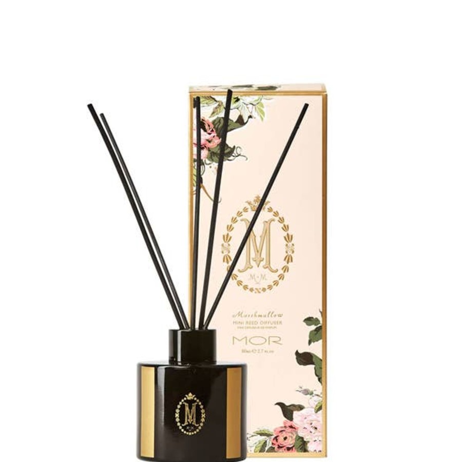 Fragrance MOR Diffusers & Oils | Mor Marshmallow Mini Reed Diffuser 80Ml