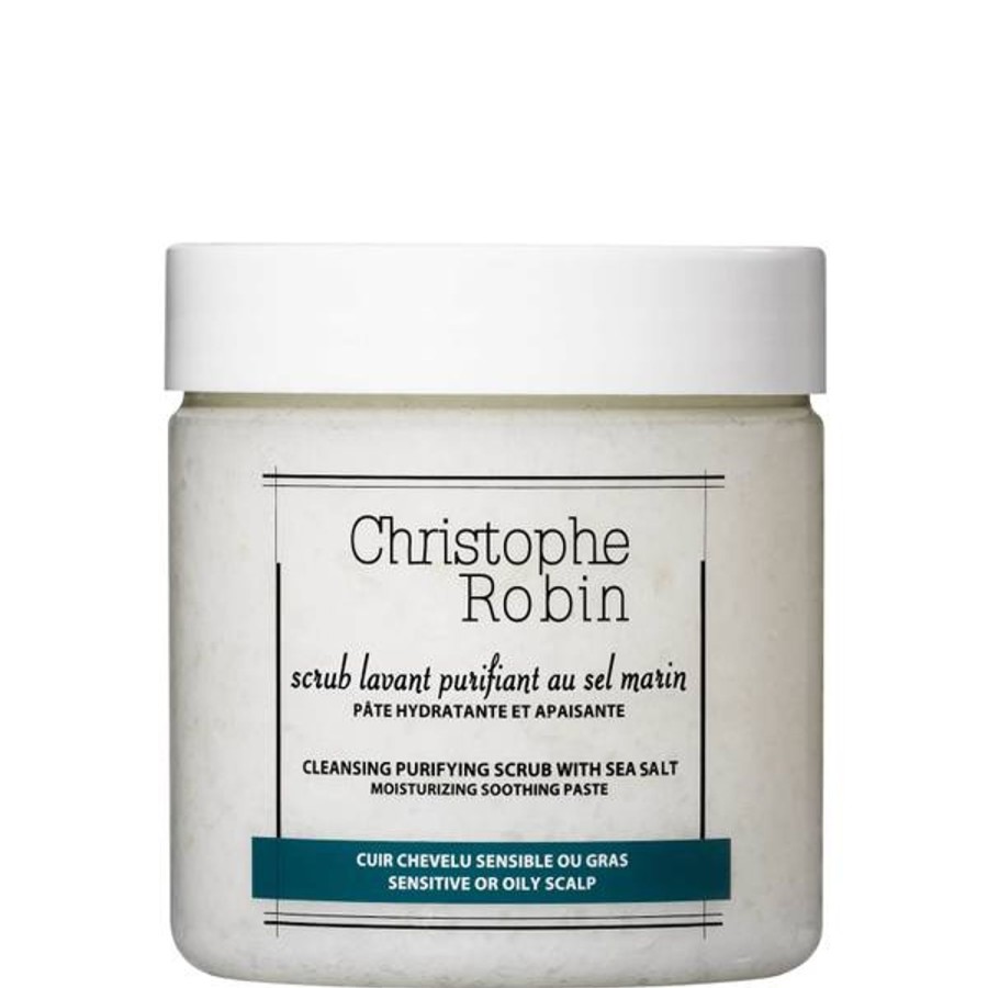 Men Christophe Robin Shampoo | Christophe Robin Cleansing Purifying Scrub With Sea Salt (250Ml)