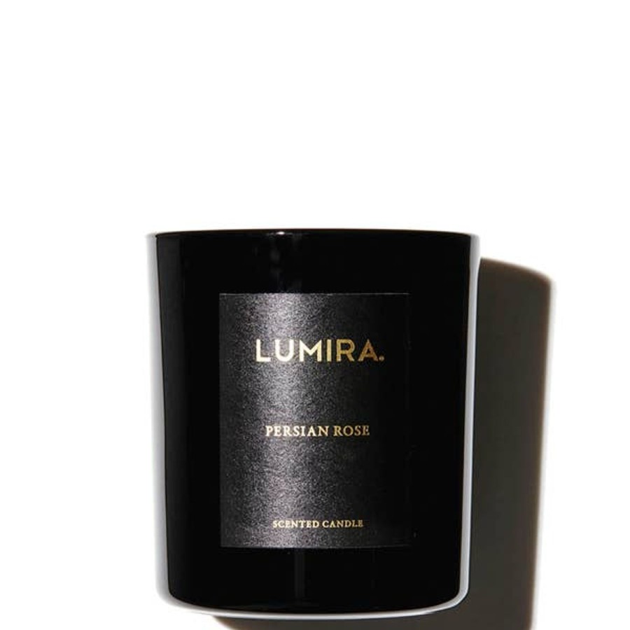 Fragrance LUMIRA Scented Candles | Lumira Persian Rose Black Candle 300G