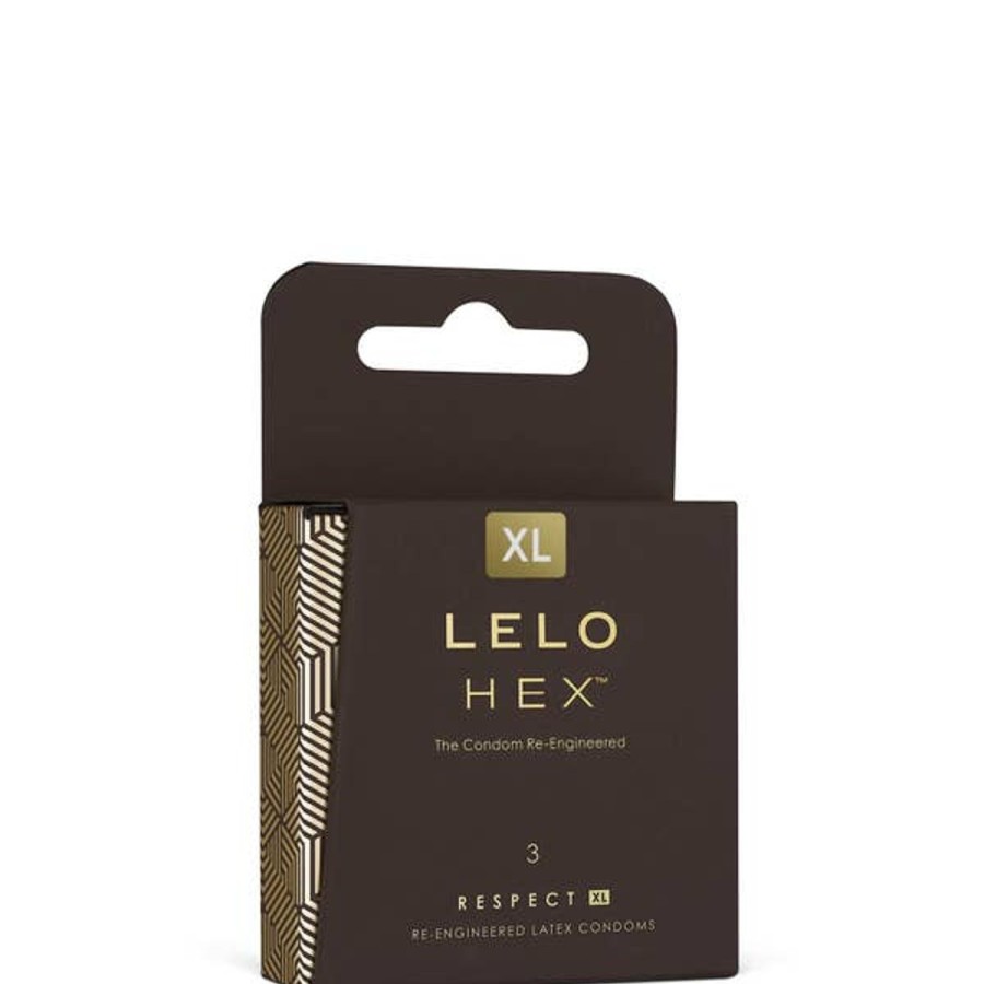 Personal Care LELO | Lelo Hex Condoms Respect Xl (3 Pack)