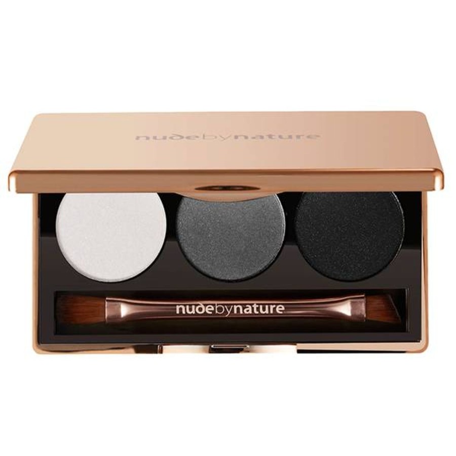 Makeup nude by nature Eye Shadows | Nude By Nature Natural Illusion Eye Shadow Trio - Smoky 3 X 2G