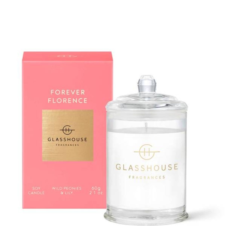 Fragrance Glasshouse Fragrances Floral Fragrance | Glasshouse Fragrances Forever Florence Candle 60G