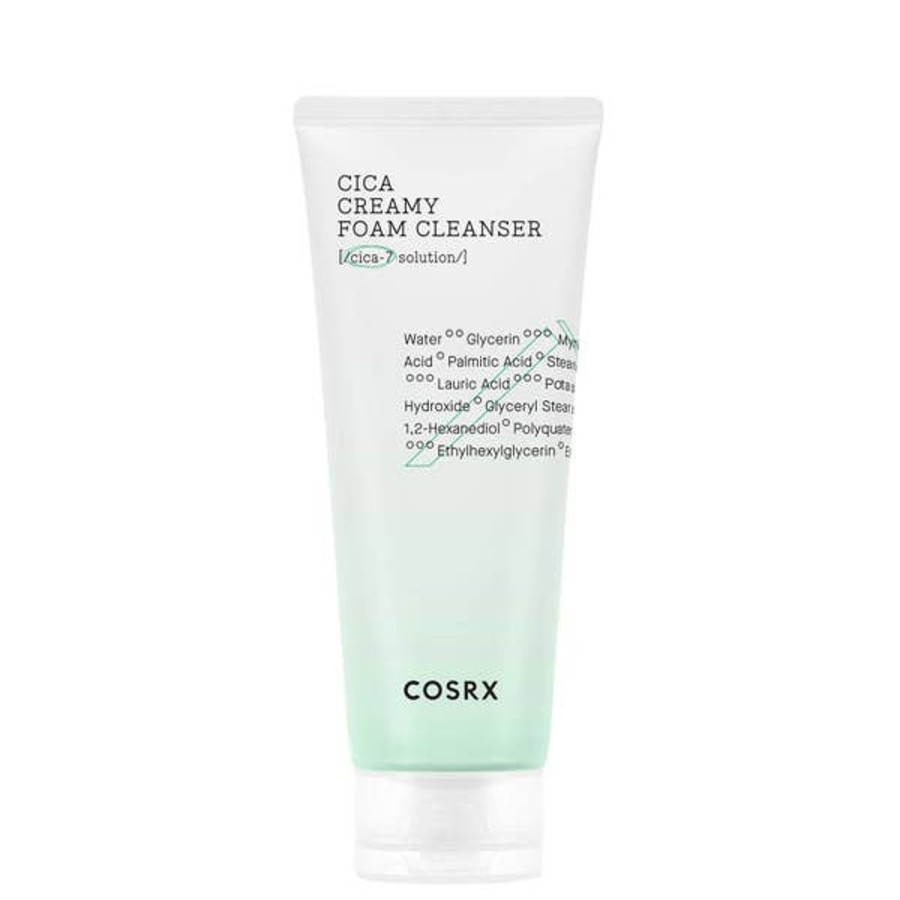 Skincare COSRX | Cosrx Pure Fit Cica Creamy Foam Cleanser 150Ml