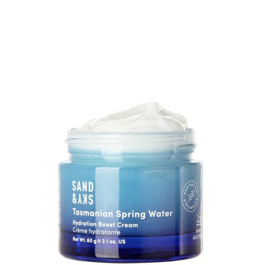 Skincare Sand & Sky | Sand & Sky Tasmanian Spring Water Hydration Boost Cream 60Ml