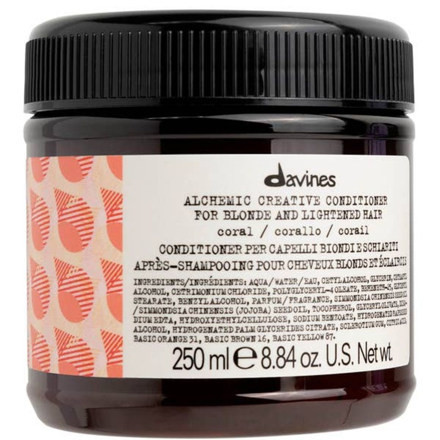 Haircare Davines | Davines Alchemic Creative Conditioner - Coral 250Ml