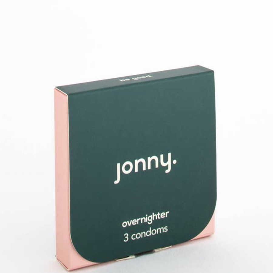 Personal Care Jonny | Jonny Vegan Condoms - Overnighter (3 Pack)