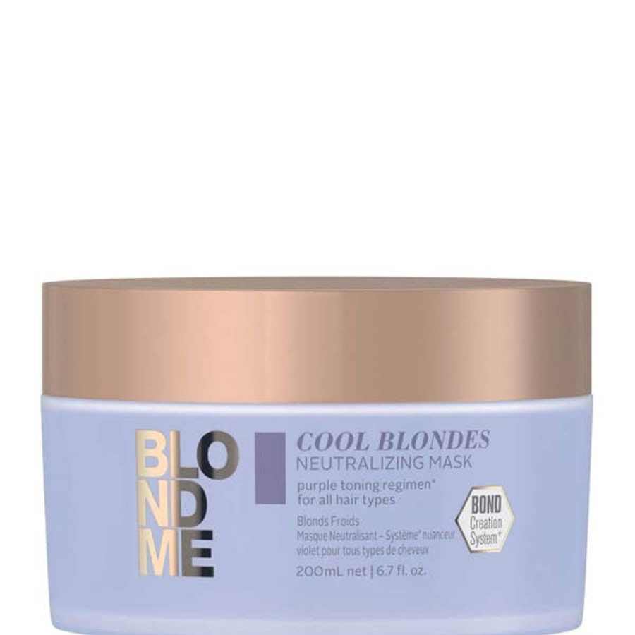 Haircare BLONDME | Schwarzkopf Professional Blondme Cool Blondes Neutralizing Mask 6.76 Oz